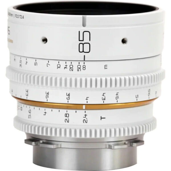 Dulens APO Mini Prime 85mm T2.4 Lens (ARRI PL, White)
