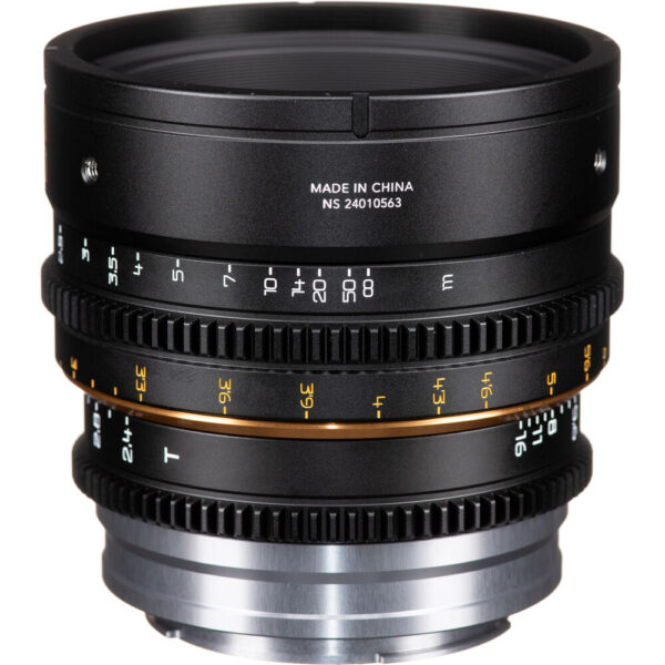 Dulens APO Mini Prime 85mm T2.4 Lens (Canon EF, Black) view 3