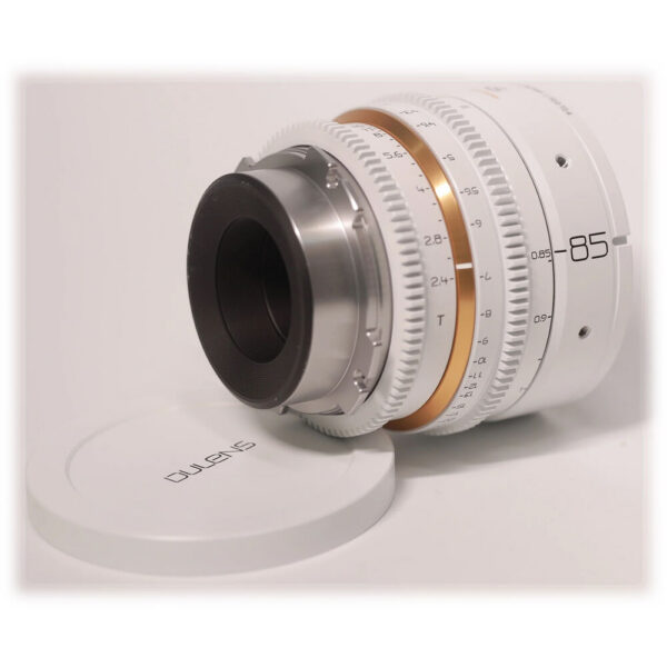 Dulens APO Mini Prime 85mm T2.4 Lens (Canon EF, White)