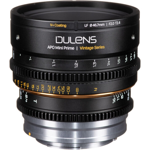 Dulens APO Mini Prime T2.4/T2.5/T2.6 6-Lens Set (Canon EF, Black) view 4