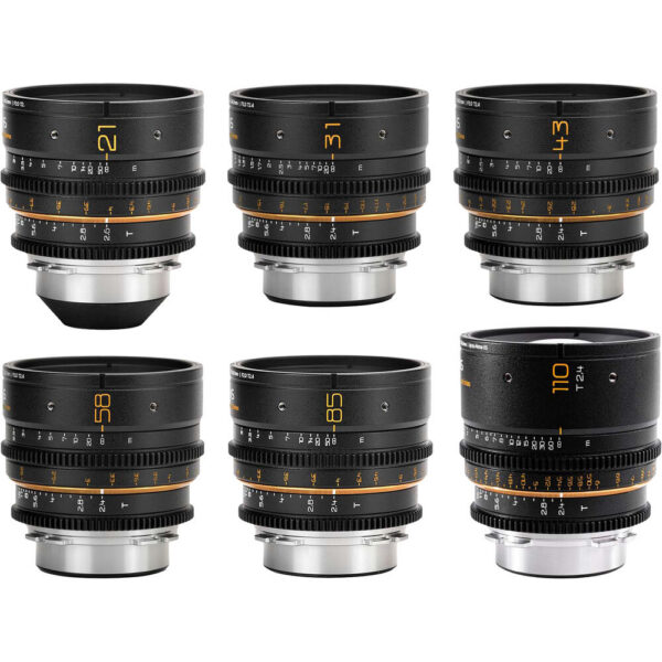 Dulens APO Mini Prime T2.4/T2.6 6-Lens Set (ARRI PL, Magic Black) view 6