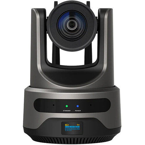 DVDO 4K NDI Wireless PTZ Camera with AI Auto-Tracking and 20x Optical Zoom (Gray) view 3