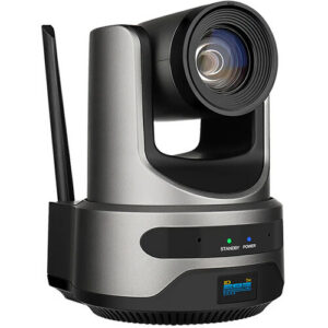 DVDO 4K NDI Wireless PTZ Camera with AI Auto-Tracking and 20x Optical Zoom (Gray)