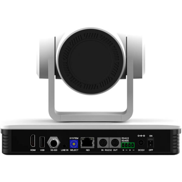 DVDO C5-1 4K HDMI/IP/3G-SDI/USB PTZ Camera with 25x Optical Zoom & AI Auto Tracking (White) view 3