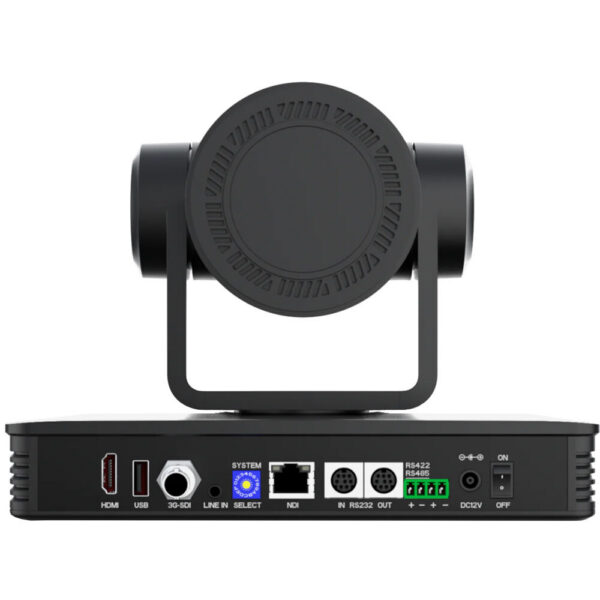 DVDO C5-1 4K NDI HDMI/IP/3G-SDI/USB PTZ Camera with 25x Optical Zoom & AI Auto Tracking (Black) view 3