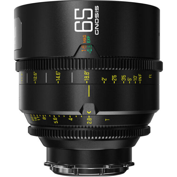 DZOFilm 65mm T2.8 Gnosis Macro Prime Lens (LPL with PL & EF Mounts, Feet)