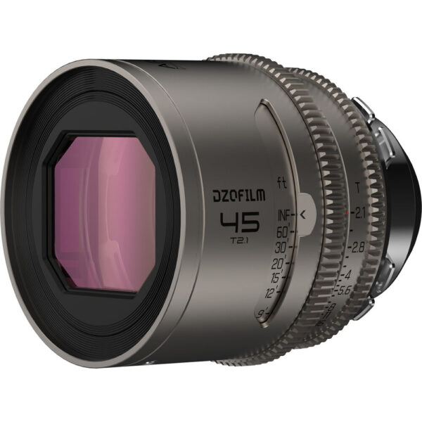DZOFilm Arcana 45mm Anamorphic Prime Lens (ARRI PL, Titanium) view 3