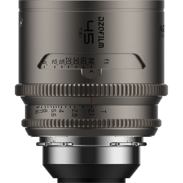 DZOFilm Arcana 45mm Anamorphic Prime Lens (ARRI PL, Titanium) view 5