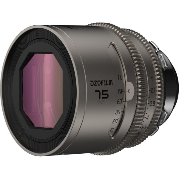 DZOFilm Arcana 75mm Anamorphic Prime Lens (ARRI PL, Titanium) view 3