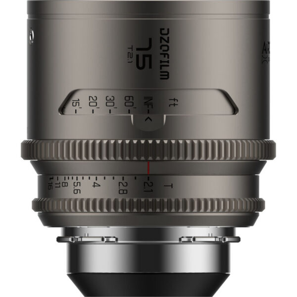 DZOFilm Arcana 75mm Anamorphic Prime Lens (ARRI PL, Titanium) view 4