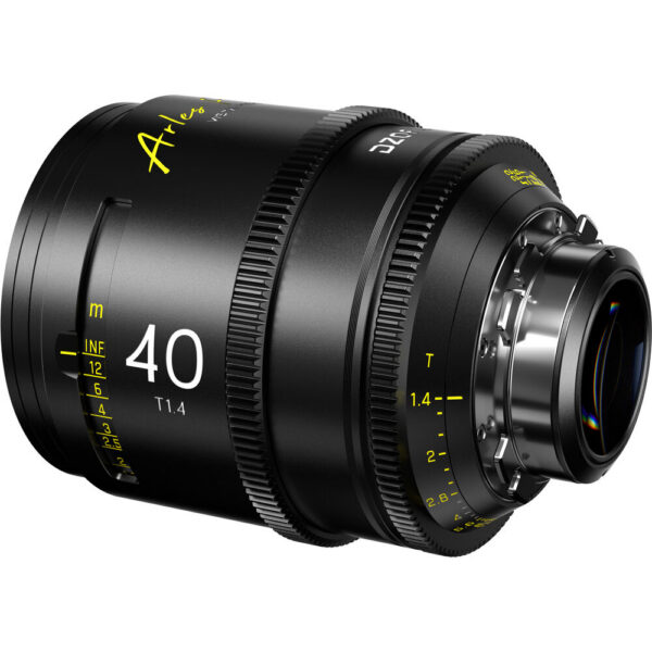 DZOFilm Arles 40mm T1.4 FF/VV Prime Cine Lens (ARRI PL) view 4