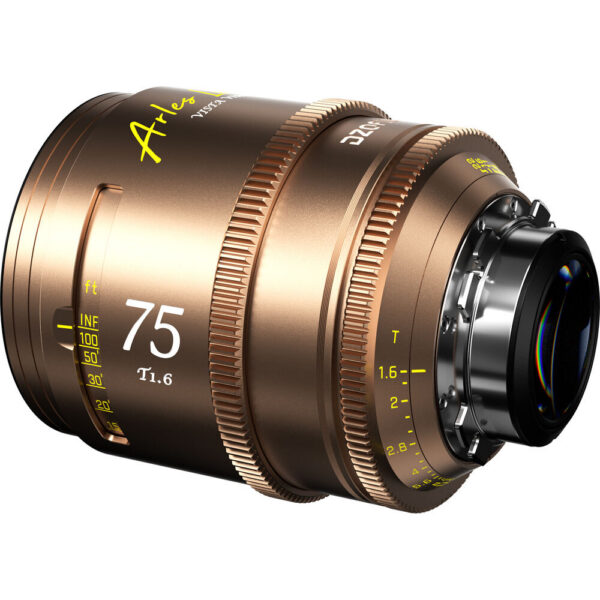 DZOFilm Arles Lustre 75mm T1.6 FF/VV Cinema Prime Lens (ARRI PL) view 4