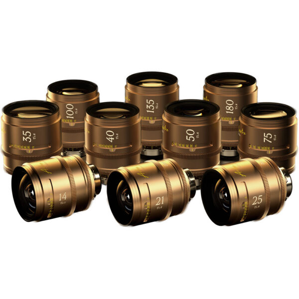 DZOFilm Arles Lustre T1.6 FF/VV Cinema Prime 10-Lens Kit (ARRI PL/Canon EF)