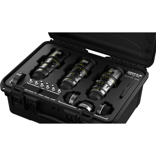DZOFilm Catta Ace FF 18-35/35-80/70-135mm T2.9 Cine 3-Lens Bundle (PL/EF, Black) view 8