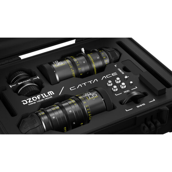 DZOFilm Catta Ace FF 18-35/70-135mm T2.9 Cine 2-Lens Bundle (PL/EF, Black) view 6