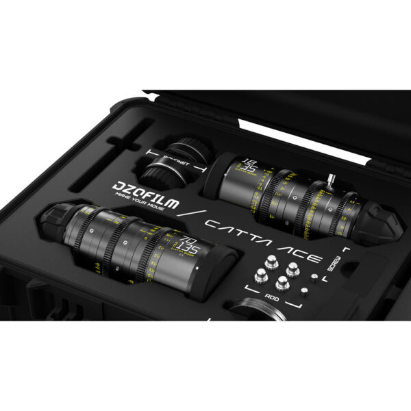 DZOFilm Catta Ace FF 18-35/70-135mm T2.9 Cine 2-Lens Bundle (PL/EF, Black) view 7