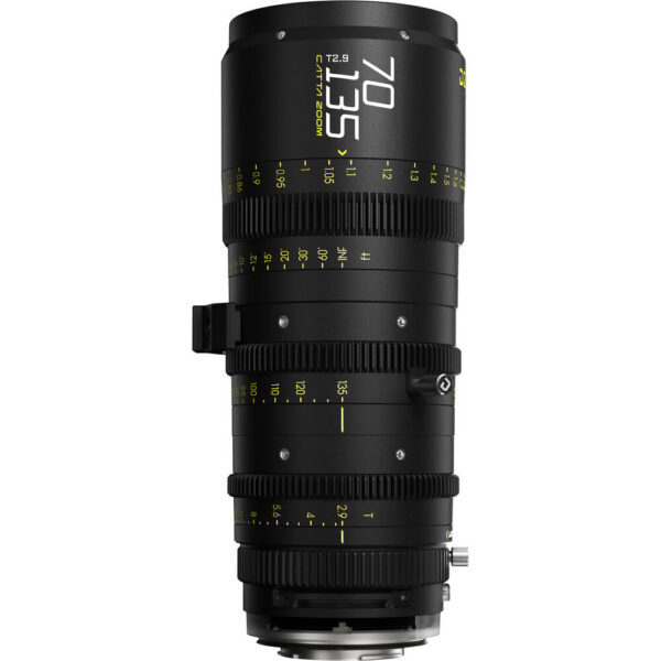 DZOFilm Catta FF 18-35/35-80/70-135mm T2.9 Cine 3-Lens Bundle (Sony E, Black)
