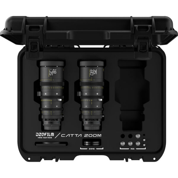 DZOFilm Catta FF 18-35/35-80mm T2.9 Cine 2-Lens Bundle (Sony E, Black) view 6