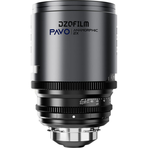 DZOFilm PAVO 100mm T2.4 2x Anamorphic Prime Lens (Blue Coating, PL/EF Mount, Feet) view 2