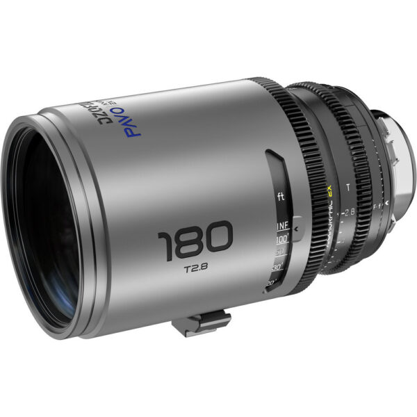 DZOFilm PAVO 180mm T2.8 2x Anamorphic Prime Lens (Blue Flares, PL/EF Mount, Feet) view 3