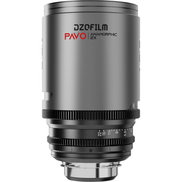 DZOFilm PAVO 180mm T2.8 2x Anamorphic Prime Lens (Neutral Flares, PL/EF Mount, Feet) view 2