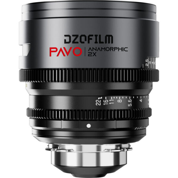DZOFilm PAVO 28mm T2.1 2x Anamorphic Prime Lens (Neutral Coating, PL/EF Mount, Feet) view 2