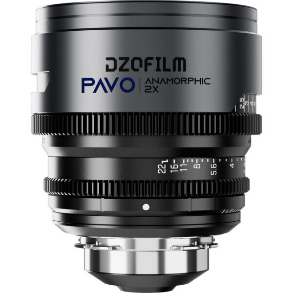 DZOFilm PAVO 2x Anamorphic 28/40/75mm T2.1 3-Lens Set (Blue Coating, PL/EF Mount, Feet) view 6