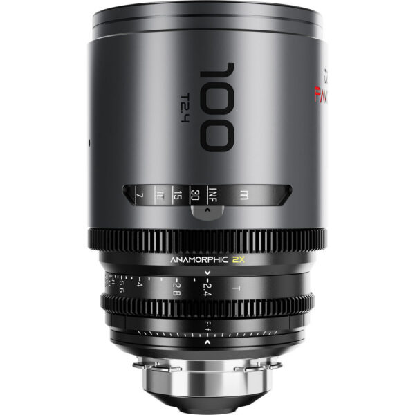 DZOFilm PAVO 2x Anamorphic 32/55 T2.1 & 100mm T2.4 3-Lens Set (Neutral Coating, PL/EF Mount, Feet) view 2