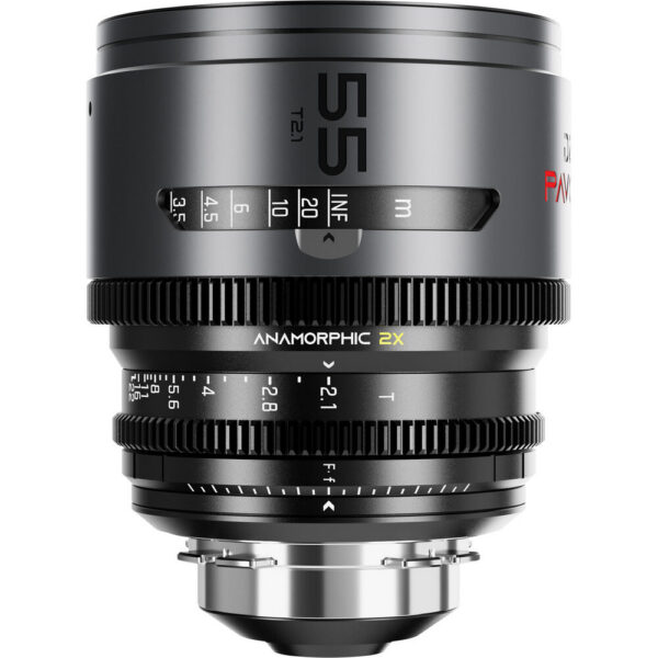 DZOFilm PAVO 2x Anamorphic 6-Lens Set (Neutral Coating, PL/EF Mount, Feet) view 3