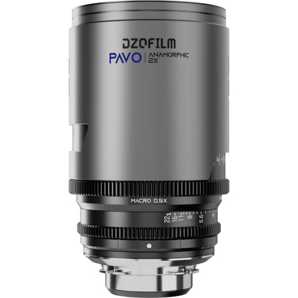 DZOFilm PAVO 65mm T2.8 2x Anamorphic Prime Lens (Blue Coating, PL/EF Mount, Feet) view 2