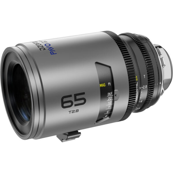 DZOFilm PAVO 65mm T2.8 2x Anamorphic Prime Lens (Blue Coating, PL/EF Mount, Feet) view 3