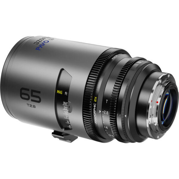 DZOFilm PAVO 65mm T2.8 2x Anamorphic Prime Lens (Blue Coating, PL/EF Mount, Feet) view 4