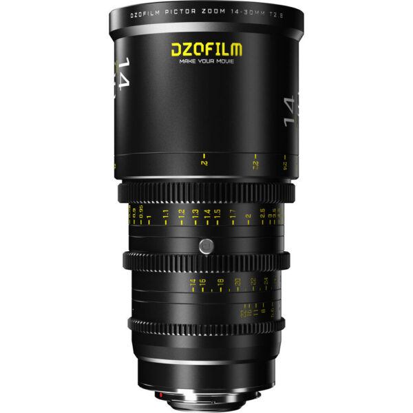 DZOFilm Pictor 14-30mm T2.8 Super 35 Parfocal Zoom Lens (PL and EF Mounts, Black)