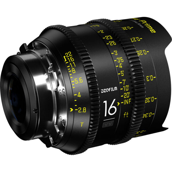 DZOFilm VESPID 16mm T2.8 Cine Lens (ARRI PL, Canon EF) view 4