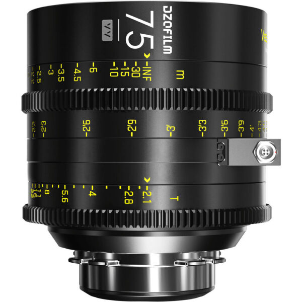 DZOFilm VESPID Cyber Full Frame 75mm T2.1 Prime Lens (PL & EF Mounts) view 4