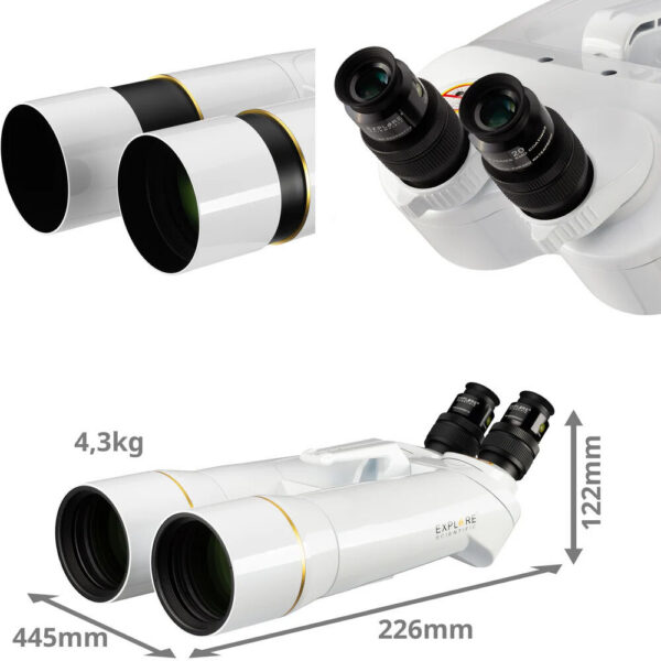 Explore Scientific 28x82 BT ED Giant Binoculars view 4