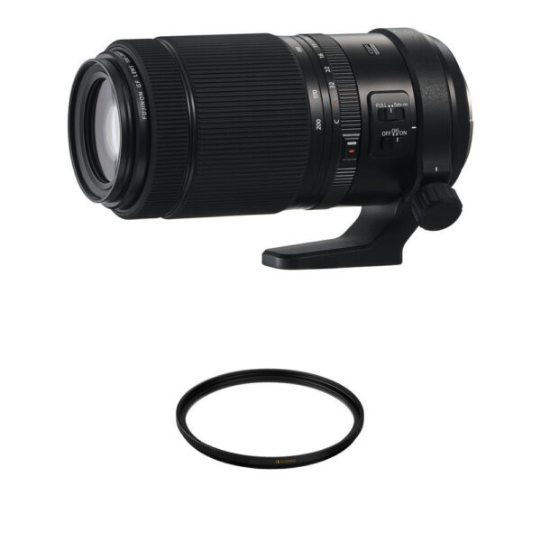 FUJIFILM GF 100-200mm f/5.6 R LM OIS WR Lens with Lens Care Kit view 3