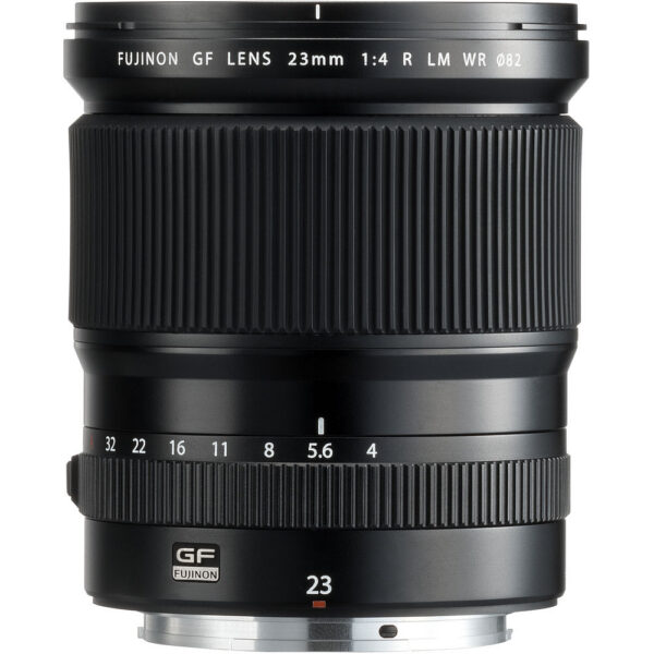FUJIFILM GF 23mm f/4 R LM WR Lens with UV Filter Kit