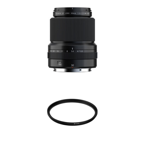 FUJIFILM GF 30mm f/3.5 R WR Lens with Filter Kit view 3