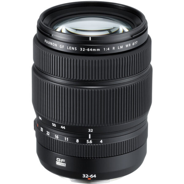 FUJIFILM GF 32-64mm f/4 R LM WR Lens with UV Filter Kit