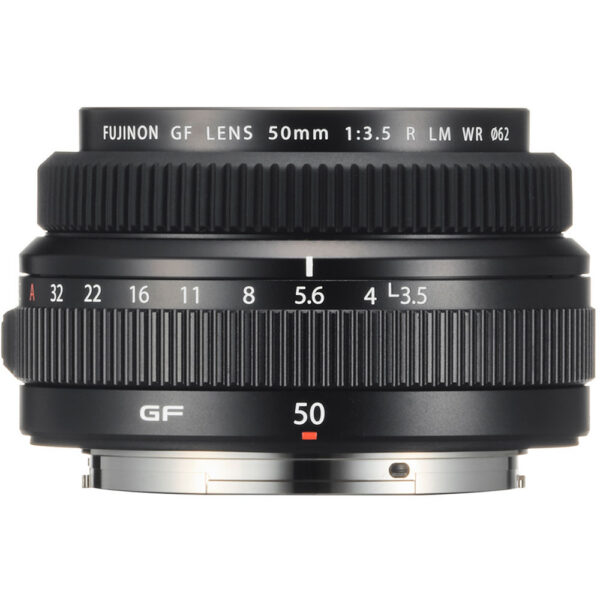 FUJIFILM GF 50mm f/3.5 R LM WR Lens with UV Filter Kit
