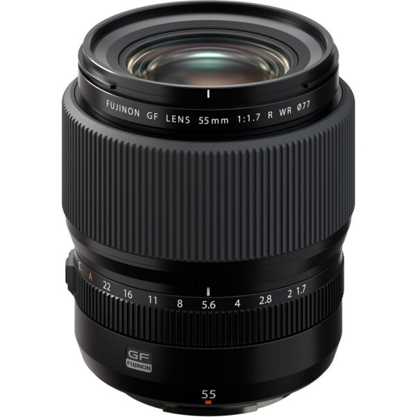 FUJIFILM GF 55mm f/1.7R WR Lens (FUJIFILM G)