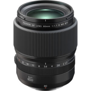 FUJIFILM GF 80mm f/1.7 R WR Lens (FUJIFILM G)