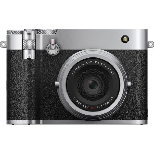 FUJIFILM GFX100RF Digital Camera with Flash & Grip Bundle (Silver) view 5