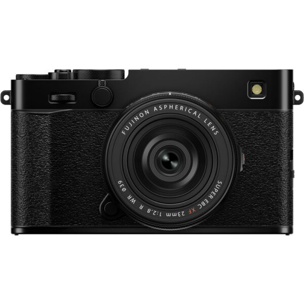 FUJIFILM X-E5 Mirrorless Camera with 23mm f/2.8 Lens and Mini Flash Kit (Black) view 6
