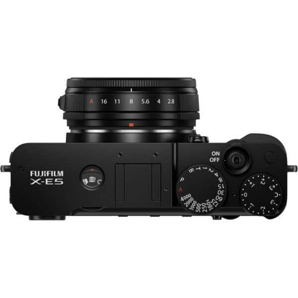 FUJIFILM X-E5 Mirrorless Camera with XF 23mm f/2.8 Lens (Black) view 7