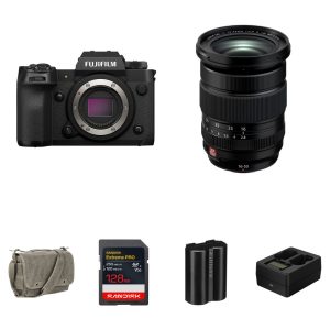 FUJIFILM X-H2 Mirrorless Camera with 16-55mm f/2.8 Lens and Essentials+ Kit