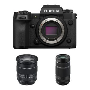 FUJIFILM X-H2 Mirrorless Camera with 16-80mm and 70-300mm Lenses Kit