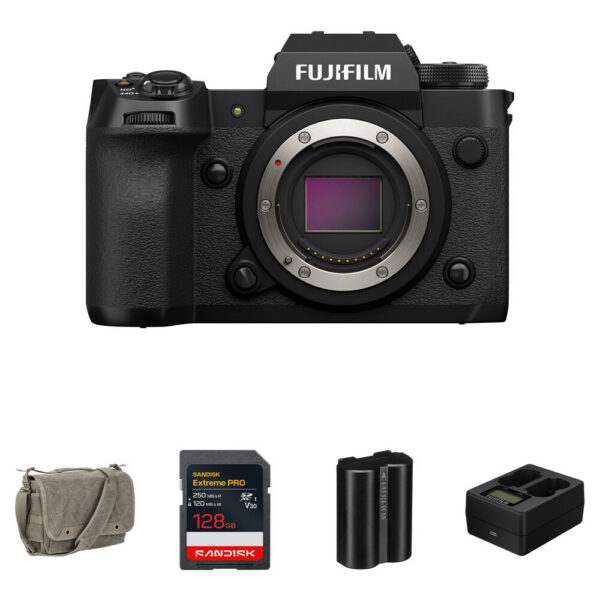 FUJIFILM X-H2 Mirrorless Camera with Essentials+ Kit