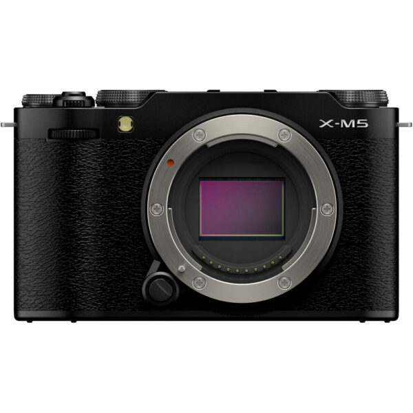 FUJIFILM X-M5 Mirrorless Camera with 15-45mm f/3.5-5.6 Lens and Mini Flash Kit (Black) view 5